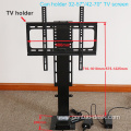 2024 Big size full motion tv wall mount cabinet lifter electric stand up bed for 32-70 inches TV